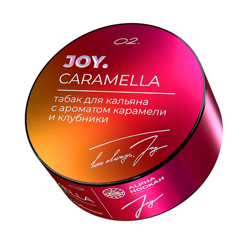 Табак JOY 25г - Caramella (Карамель Клубника)