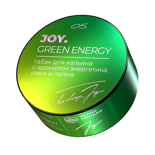 Табак JOY 25г - Green Energy (Энергетик Киви Лайм)