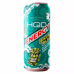 Энергетический напиток HQD Energy - Baza Blast (Тропический лайм) 450мл