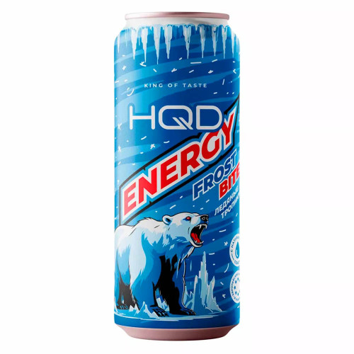Энергетический напиток HQD Energy -  Frost Bite (Ледяные тропики) 450мл