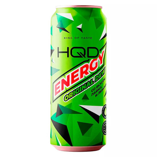 Энергетический напиток HQD Energy - Original Dew (Лайм Лимон) 450мл