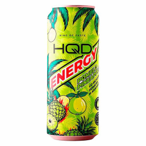 Энергетический напиток HQD Energy - Pomelo Pineapple (Помело Ананас) 450мл