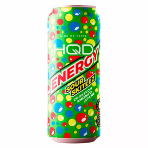 Энергетический напиток HQD Energy - Sour Skitlez (Кислое драже) 450мл