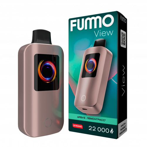Электронная сигарета Fummo View 22000 затяжек - Арбуз Лемонграсс