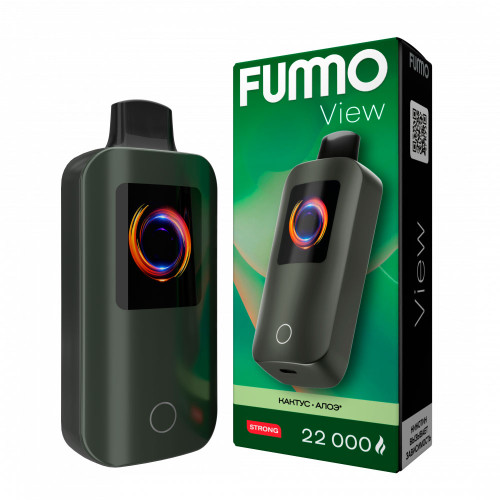 Электронная сигарета Fummo View 22000 затяжек - Кактус Алоэ