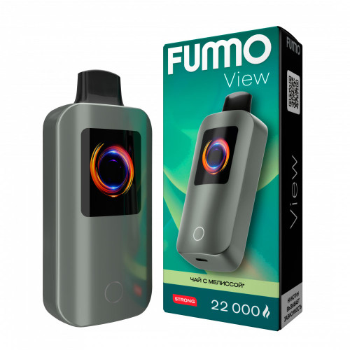 Электронная сигарета Fummo View 22000 затяжек - Чай с мелиссой