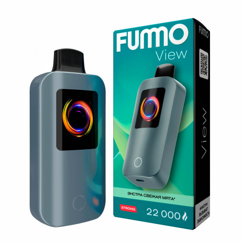 Электронная сигарета Fummo View 22000 затяжек - Экстра свежая мята