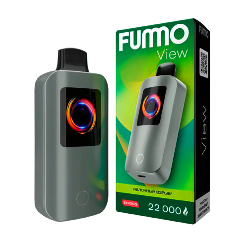 Электронная сигарета Fummo View 22000 затяжек - Яблочный взрыв