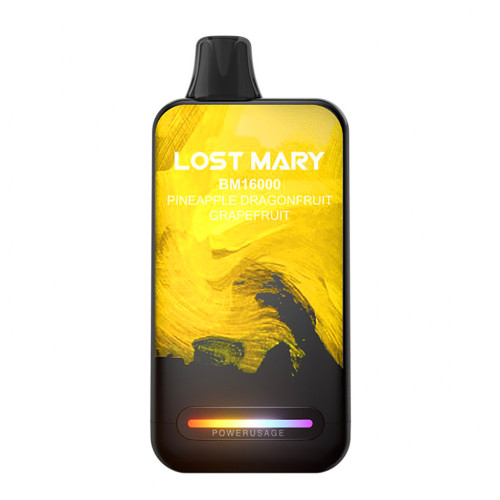 Электронная сигарета LOST MARY BM 16000 затяжек - Pineapple Dragonfruit Grapefruit (Ананас Драгон фрукт Грейпфрут)