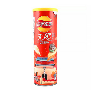 Чипсы Lay s - со вкусом Grilled BBQ Китай 90г