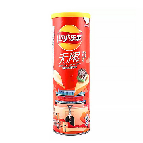 Чипсы Lay s - со вкусом Grilled BBQ Китай 90г