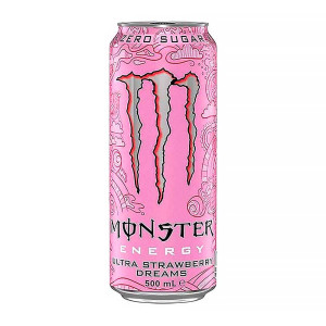 Энергетический напиток Monster Energy - Ultra Strawberry Dreams (Клубника) 500 мл