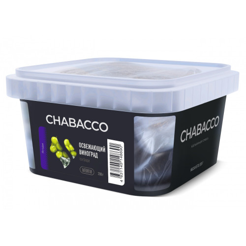 Смесь для кальяна Chabacco MEDIUM - Ice Grape (Освежающий виноград) 200г