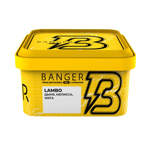 Табак для кальяна Banger - Lambo (Дыня Мелисса Мята) 200г