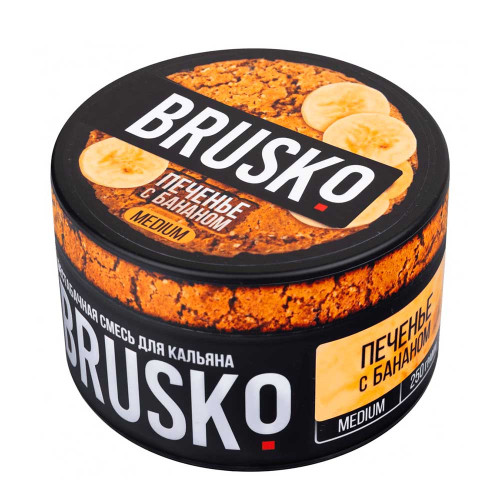 Смесь BRUSKO MEDIUM 250г - Печенье с бананом