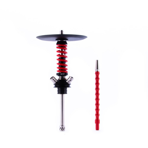 Кальян MAMAY CUSTOMS Coilover Micro чёрно-красный лак (без колбы)