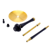Кальян Union Hookah - Sleek PVD (Черный) 50см (Без колбы)