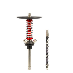 Кальян MAMAY CUSTOMS Coilover Micro красно-серый камуфляж (без колбы)