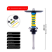 Кальян MAMAY CUSTOMS Coilover Micro сине-жёлтый (без колбы)
