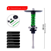 Кальян MAMAY CUSTOMS Coilover Micro чёрно-зелёный (без колбы)