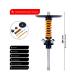 Кальян MAMAY CUSTOMS Coilover Micro чёрно-оранжевый (без колбы)