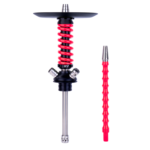 Кальян MAMAY CUSTOMS Coilover Micro чёрно-розовый ф (без колбы)