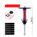 Кальян MAMAY CUSTOMS Coilover Micro чёрно-розовый ф (без колбы)