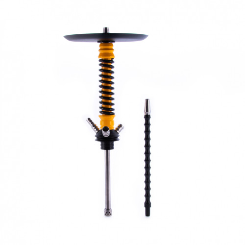 Кальян MAMAY CUSTOMS Coilovers MINI жёлто-чёрный (без колбы) гр. Bus
