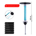 Кальян MAMAY CUSTOMS Coilovers хром-мята (без колбы)