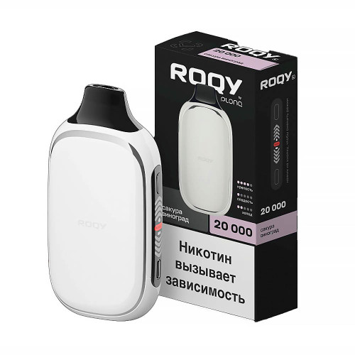 Электронная сигарета PLONQ ROQY L 20000 затяжек - Сакура Виноград