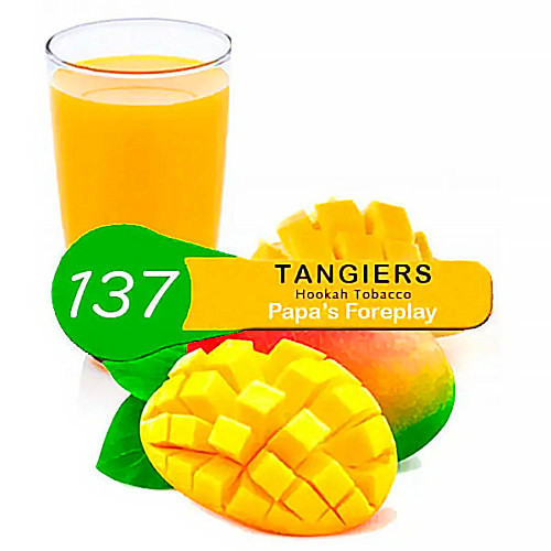 Табак Tangiers 250г - NOIR Papa s Foreplay (Персик Манго)
