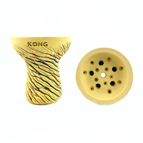 Чаша Kong Hookah - Turkish Boy Lava Yellow (Прямоток)