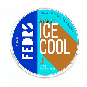 Жевательная смесь FEDRS ICE COOL - Mint extra strong № 8 50г