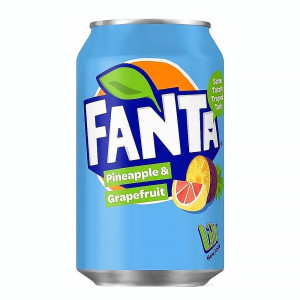 Напиток газ. Fanta - Pineapple and Grapefruit  (Ананас Грейпфрут) 330мл