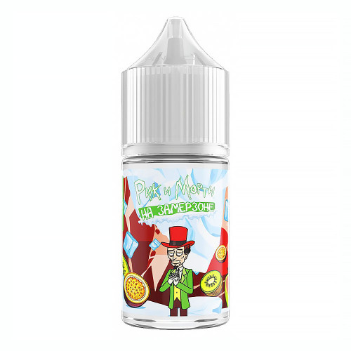 Жидкость Rick & Morty Strong - Kiwi Passion Fruit Guava (Киви Маракуйя Гуава) 30мл