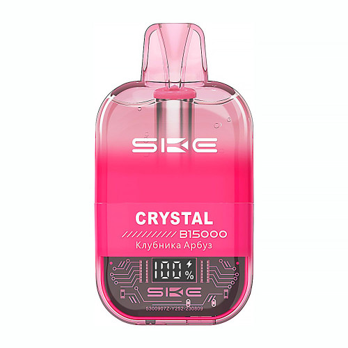 Электронная сигарета SKE CRYSTAL 15000 затяжек - Клубника Арбуз Strong