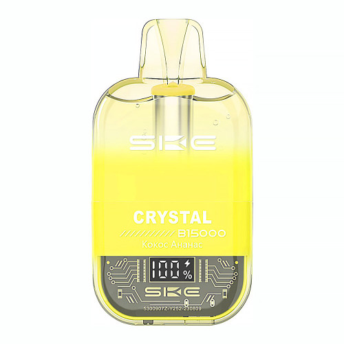 Электронная сигарета SKE CRYSTAL 15000 затяжек - Кокос Ананас