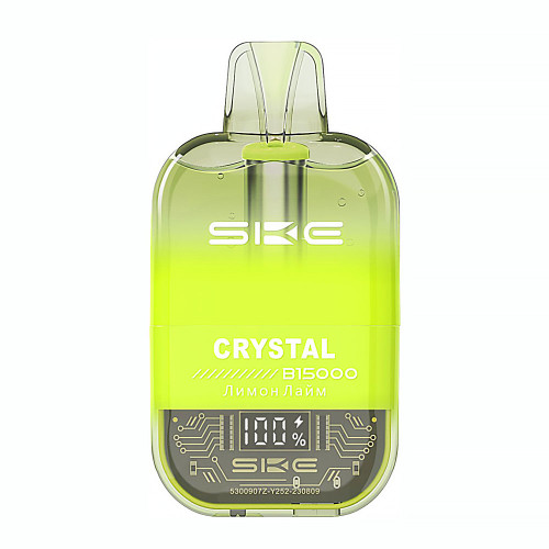 Электронная сигарета SKE CRYSTAL 15000 затяжек - Лимон Лайм