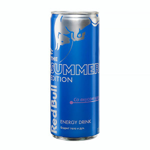 Энергетический напиток Red Bull -  The Sea Blue Edition (Ирга) (Лазурная Серия) 250мл