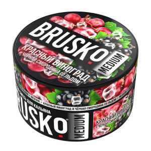 Смесь BRUSKO MEDIUM 250г - Красный виноград и чёрная смородина со льдом
