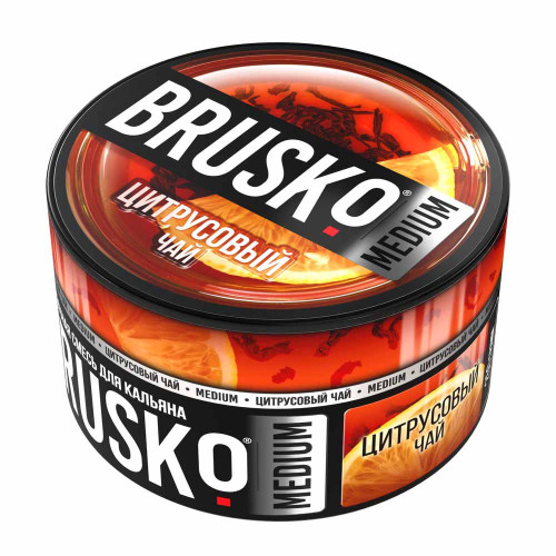 Смесь BRUSKO MEDIUM 250г - Цитрусовый чай