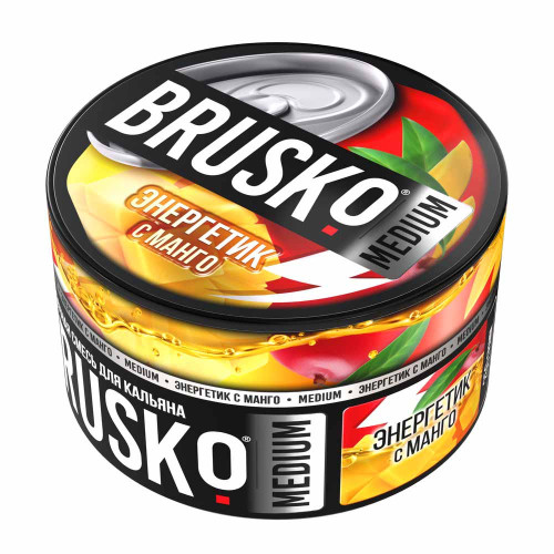 Смесь BRUSKO MEDIUM 250г - Энергетик с манго