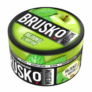 Смесь BRUSKO MEDIUM 250г - Яблоко с мятой