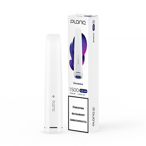 Электронная сигарета PLONQ PLUS 1500 затяжек - Ежевика