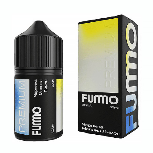 Жидкость Fummo Aqua - Черника Малина Лимон 30мл 20мг