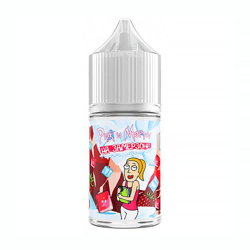 Жидкость Rick & Morty Strong На замерзоне - Berry Gum (Ягодная Жвачка) 30мл 20мг