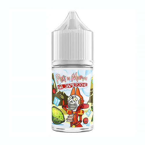 Жидкость Rick & Morty Strong На замерзоне - Cranberry Lime (Клюква Лайм) 30мл 20мг