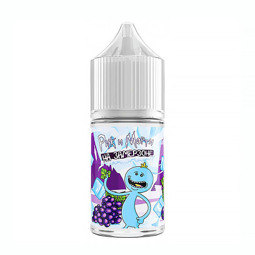 Жидкость Rick & Morty Strong На замерзоне - Currant Grapes (Смородина Виноград) 30мл 20мг