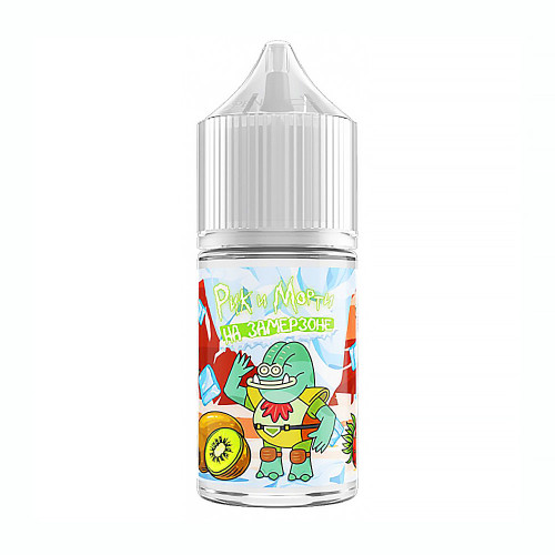 Жидкость Rick & Morty Strong На замерзоне - Strawberry Kiwi (Клубника Киви) 30мл 20мг
