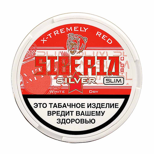 Табак жевательный SIBERIA - White Dry SLIM 13г